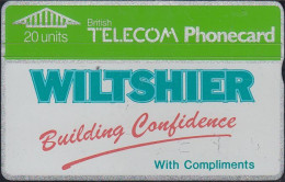 UK - British Telecom L&G  BTP007 - BT Promotional Cards - Wiltshier - 20 Units - 951G - BT Edición Privada