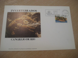 MADRID 1979 River Crab Crabs Lobster Crustacean Big Maxi Maximum Card SPAIN Crustaceans Crustaces - Crustáceos