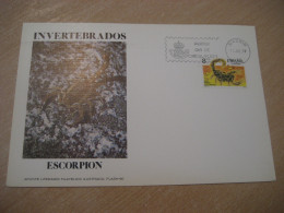 MADRID 1979 Scorpion Scorpions Arachnid Crustacean Big Maxi Maximum Card SPAIN Crustaceans Crustaces - Schaaldieren