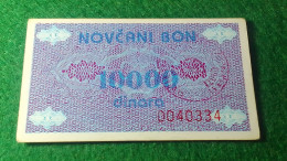 BOSNA HERSEK- 10 000 DİNARA UNC - Bosnien-Herzegowina