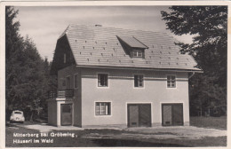 E1729) MITTERBERG Bei GRÖBMING - HÄUSERL Im WALD Mit Altem AUTO Detail TOP ! 1958 - Gröbming