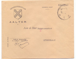 Omslag Enveloppe - Gemeentebestuur Aalter - Enveloppes