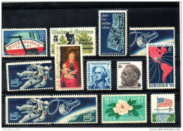 STATI UNITI D'AMERICA - U.S.A. - Lotto Francobolli Nuovi-linguellati - Lot Of Classic New-hinged Stamps - Sammlungen