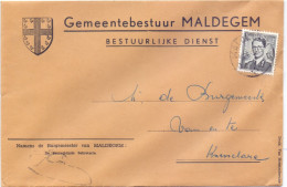 Omslag Enveloppe - Gemeentebestuur Maldegem - Enveloppes