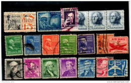 STATI UNITI D'AMERICA - U.S.A. - Lotto Francobolli Usati Classici - Lot Of Classic Used Stamps - Collections