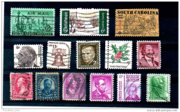 STATI UNITI D'AMERICA - U.S.A. - Lotto Francobolli Usati Classici - Lot Of Classic Used Stamps - Collections