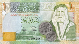 Jordan 1 Dinar, P-34a (2002) - UNC - Giordania