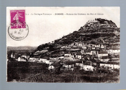 CPA - 24 - Domme - Ruines Du Château Du Roi Et Cénao - 1933 - Domme