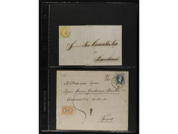 AUSTRIA. 1868-82. Lot Of 8 Covers And Cards. - Otros & Sin Clasificación