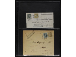 BELGICA. 1872-81. Lot Of 29 Registered Covers. - Autres & Non Classés