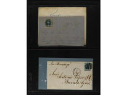 BRASIL. 1870-1899. Lot Of 56 Covers And Postal Stationary. - Other & Unclassified