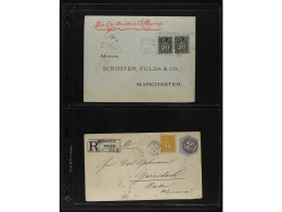 CHILE. 1890-1900. Lot Of 43 Covers. - Other & Unclassified