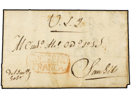 COLOMBIA. 1816 (27 Enero). GUERRA DE LA INDEPENDENCIA DE COLOMBIA. SOCORRO A SAN GIL, Carta Completa Con Texto, Manuscri - Other & Unclassified