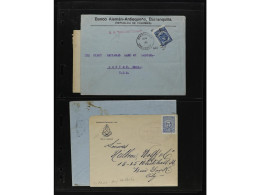 COLOMBIA. 1900-1930. Lot Of 26 Covers Posted At Sea. - Autres & Non Classés