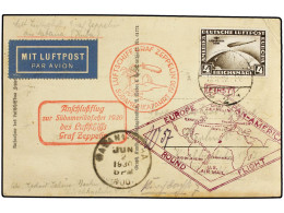 CUBA. 1930 (18-5). BERLÍN A BERLÍN. Circulada Con Sello Alemán De 4 Mk. Castaño 'Sudamerika Fahrt' (matasellado En Berlí - Other & Unclassified