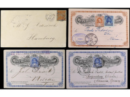 ECUADOR. 1890-1930. Lot Of 15 Covers And Cards With Diverse Frankings. - Autres & Non Classés