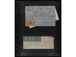 FRANCIA. MARITIME MAIL, 9 Covers From Argentina. - Other & Unclassified