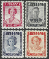 Southern Rhodesia. 1947 Victory. MH Complete Set. SG 64-67 - Southern Rhodesia (...-1964)