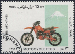Afghanistan - Motorrad Honda 450 (MiNr: 1460) 1985 - Gest Used Obl - Afghanistan