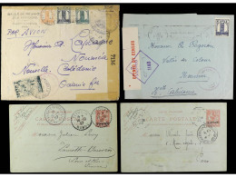 MARRUECOS. 1896-1945. Lot Of 15 Covers And Cards. - Autres & Non Classés
