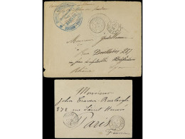 SUDAN. 1899-1901. 2 Covers With French Army Marks. - Otros & Sin Clasificación