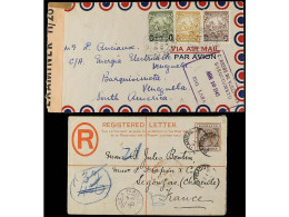 BARBADOS. 1890-1945. Lot Of 2 Covers. - Other & Unclassified