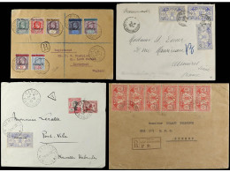 NUEVAS HEBRIDAS. 1911-1932. Lot Of 6 Covers With Diverse Frankings. - Autres & Non Classés