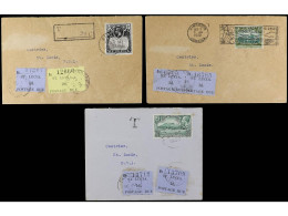 SANTA LUCIA. 1905-32. Lot Of 5 Covers, Two Of Them With Postage Due Stamps. - Altri & Non Classificati