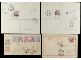 SEYCHELLES. 1897-1902. 4 Covers With Diverse Frankings. - Autres & Non Classés