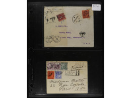 STRAITS SETTLEMENTS. 1900-1935. Lot Of 36 Covers. - Other & Unclassified