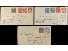 ISLAS VIRGENES. 1900-1919. 6 Covers, Diverse Frankings. - Sonstige & Ohne Zuordnung