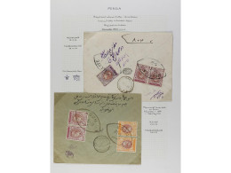 IRAN. 1910-11. Lot Of 52 Covers. - Other & Unclassified