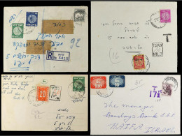 ISRAEL. 1940-60. 14 Covers With Postage Due Stamps. - Other & Unclassified