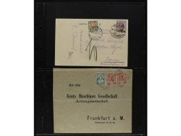 ITALIA. 1900-1940. Lot Of 31 Covers And Cards. - Autres & Non Classés