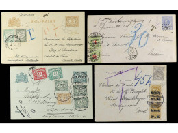 HOLANDA-PAISES BAJOS. 1890-1935. 11 Covers With Diverse Frankings. - Other & Unclassified