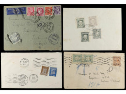 PORTUGAL. 1919-40. 8 Covers With POSTAGE DUE Stamps. - Autres & Non Classés