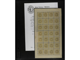 (*) ANGOLA. 1881-85. 6 Complete Sheets. - Andere & Zonder Classificatie