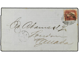 PUERTO RICO. 1874 (Dec 27). S. JUAN To CANADA. Complete Printed Prices Current, Small Spike File Hole, Used From SAN JUA - Autres & Non Classés