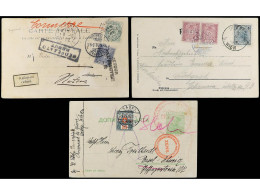 SERBIA. 1902-15. 3 Covers With POSTAGE DUE STAMPS. - Autres & Non Classés