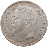 FRANCE 5 FRANCS 1867 A Napoleon III. (1852-1870) #t026 0053 - 5 Francs