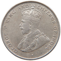 CEYLON 50 CENTS 1920 George V. (1910-1936) #t024 0093 - Sri Lanka