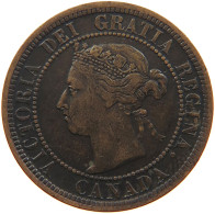 CANADA CENT 1892 Victoria 1837-1901 #t023 0077 - Canada