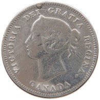 CANADA 5 CENTS 1901 Victoria 1837-1901 #t023 0175 - Canada