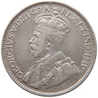 CANADA 25 CENTS 1919 George V. (1910-1936) #t023 0217 - Canada