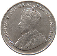 CANADA 5 CENTS 1924 George V. (1910-1936) #t023 0255 - Canada