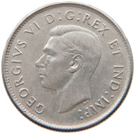 CANADA 25 CENTS 1945 George VI. (1936-1952) #t022 0699 - Canada