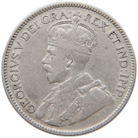 CANADA 25 CENTS 1914 George V. (1910-1936) #t022 0771 - Canada