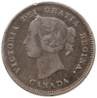 CANADA 5 CENTS 1899 Victoria 1837-1901 #t027 0115 - Canada