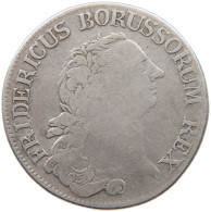BRANDENBURG PREUSSEN 1/3 TALER 1773 A Friedrich II. 1740-1786 #t024 0369 - Altri & Non Classificati