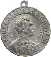 BÖHMEN MEDAL 1906 Památce 50. Letého úmrtí Karla Havlíčka Borovského 1906 #sm05 1173 - Checoslovaquia